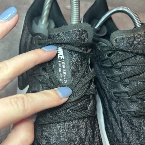 Nike Zoom Pegasus 36 Running Shoes AQ2210-004 Womens sz 7 - Black/white - Picture 6 of 7